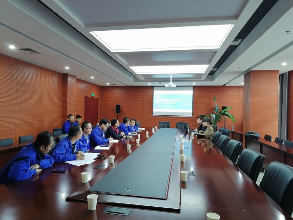 5月10日，彬州公司綠色工廠創(chuàng)建啟動(dòng)會在行政會議室召開，渭化集團(tuán)副總經(jīng)理段立波、彬州公司副總經(jīng)理、生產(chǎn)部部長張安平等相關(guān)單位負(fù)責(zé)人參會.jpg